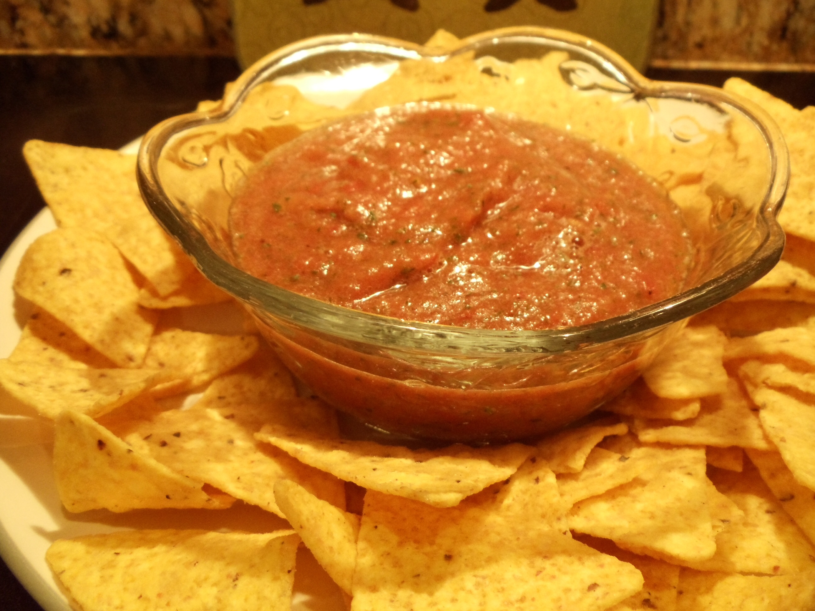 Home-made salsa