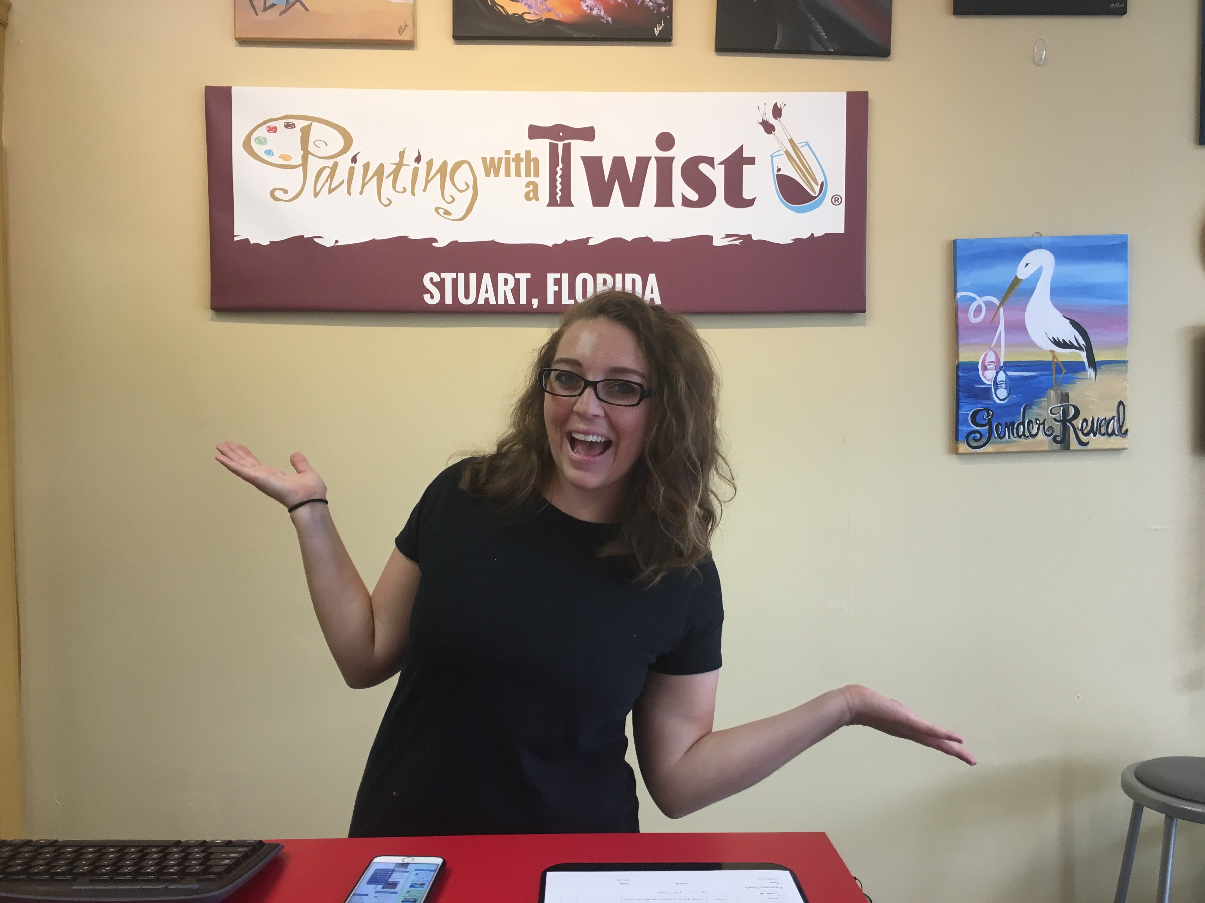 Painting with a Twist is a Blast for Parties Dad the Mom